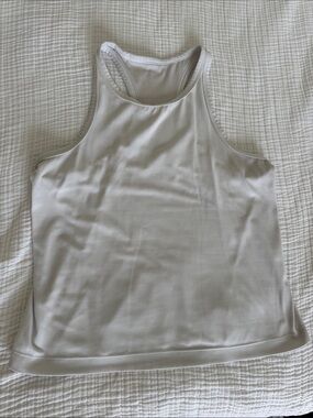 lululemon Women’s White Racerback Tank Top